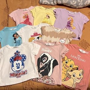 Disney Bundle of 9 H&M T-Shirts